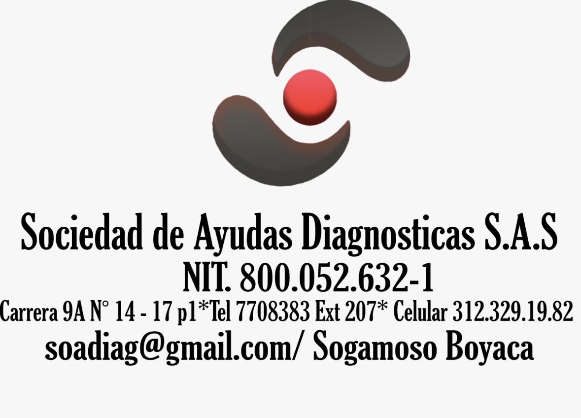 Sociedad de ayudas diagnósticas sas